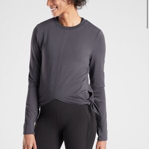 NWT Athleta Nirvana Side Tie Top